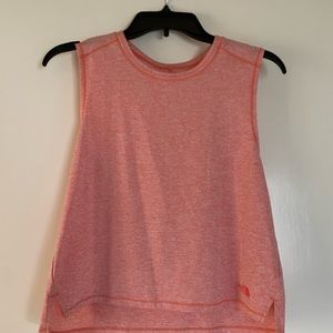 Women's Sleeveless orange  Top